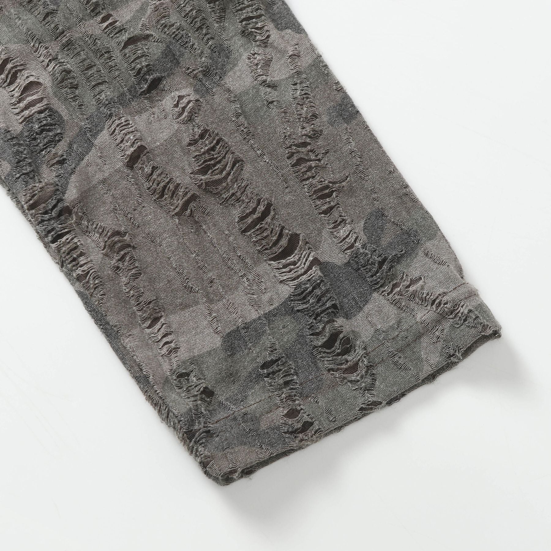 Two long-sleeved American-style loose fake T-shirts