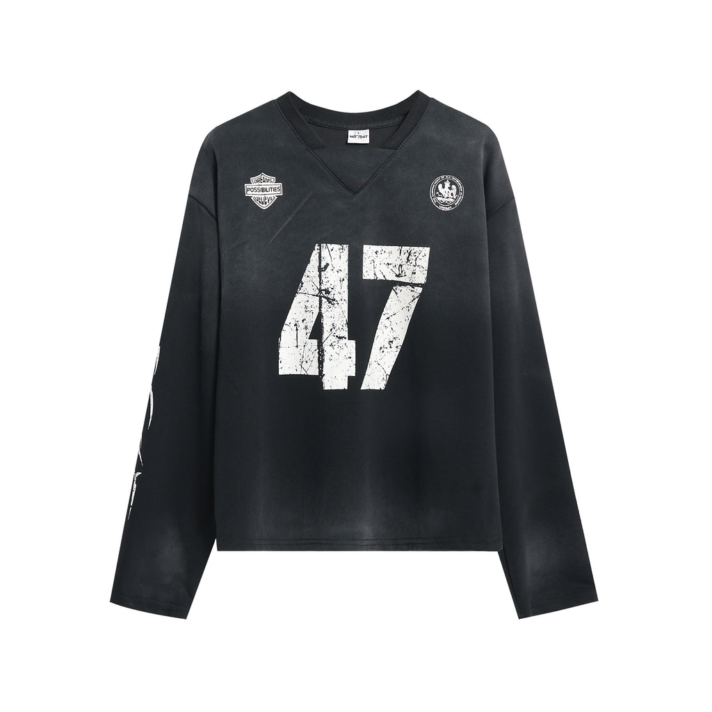 Retro 47 Long Sleeve T-Shirt-Unisex Streetwear Style