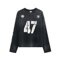Retro 47 Long Sleeve T-Shirt-Unisex Streetwear Style