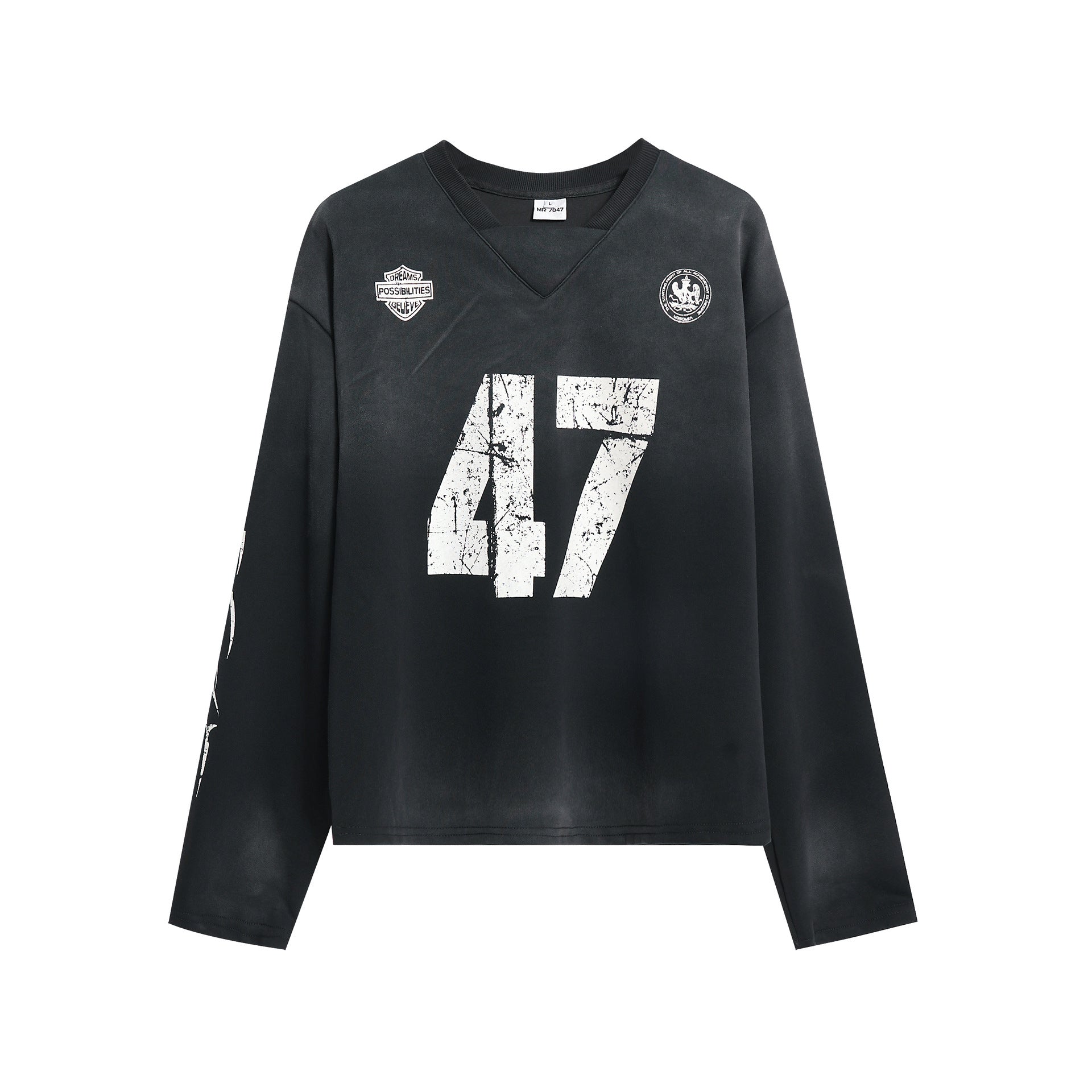 Retro 47 Long Sleeve T-Shirt-Unisex Streetwear Style