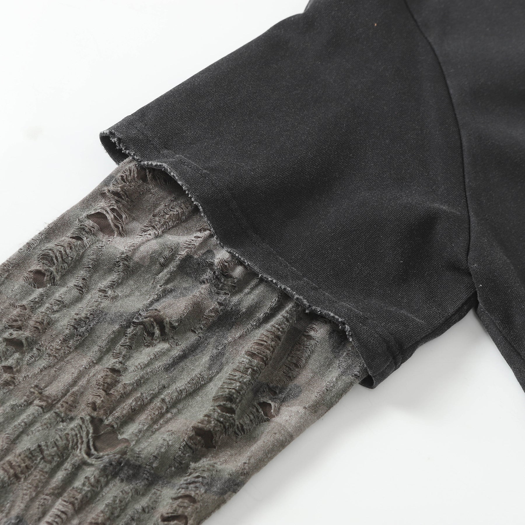 Two long-sleeved American-style loose fake T-shirts