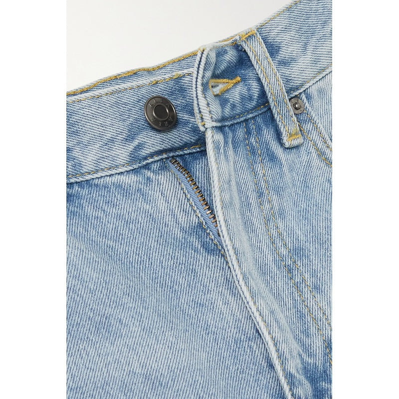 Trendy Rhinestone Jeans- Women's Streight Leg Sparkle Denim